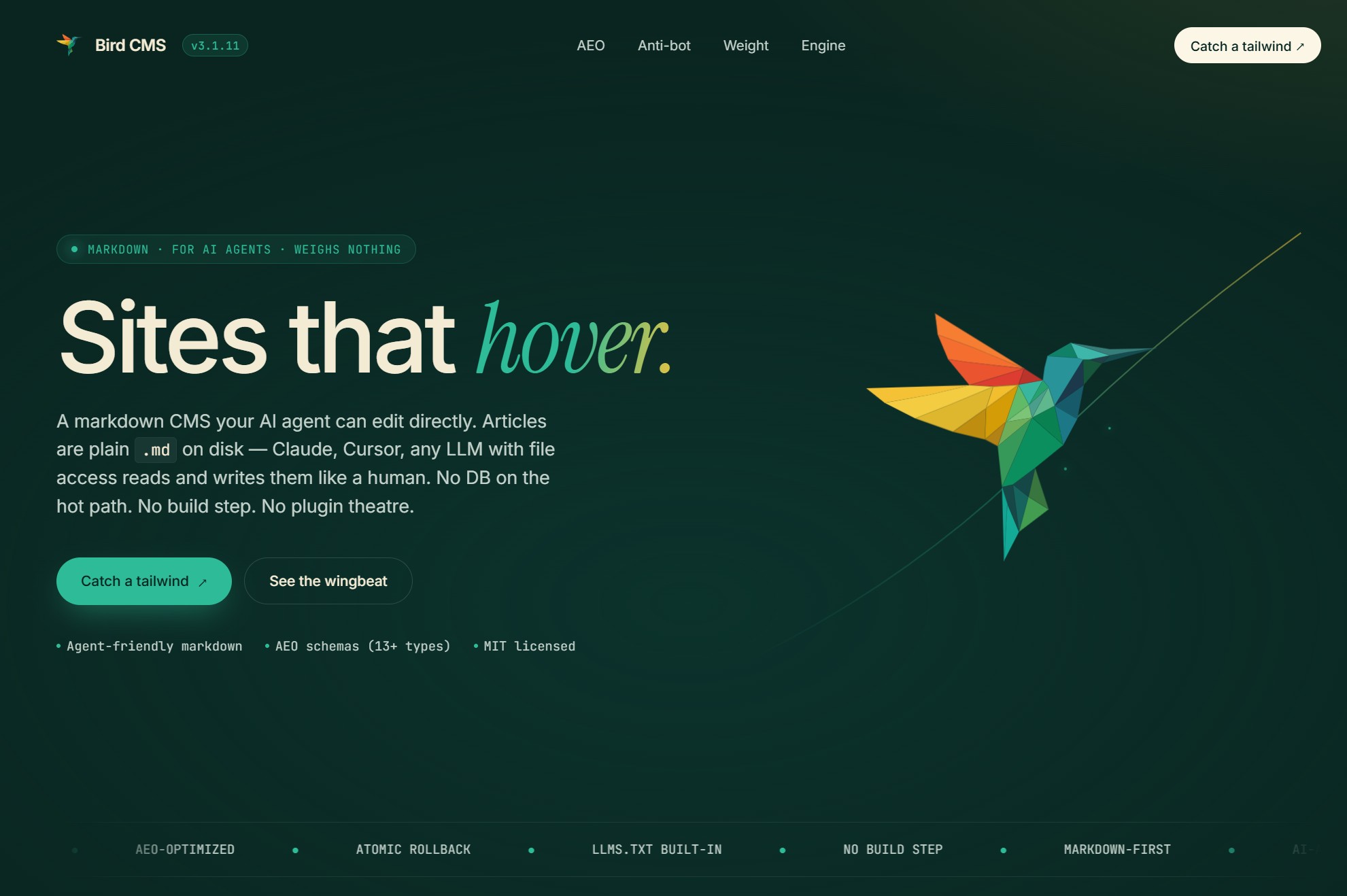 Bird CMS
